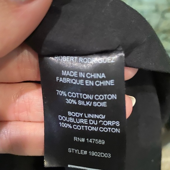 Robert Rodriguez Nikita Black Floral Dress (BNWT) - Picture 8 of 8